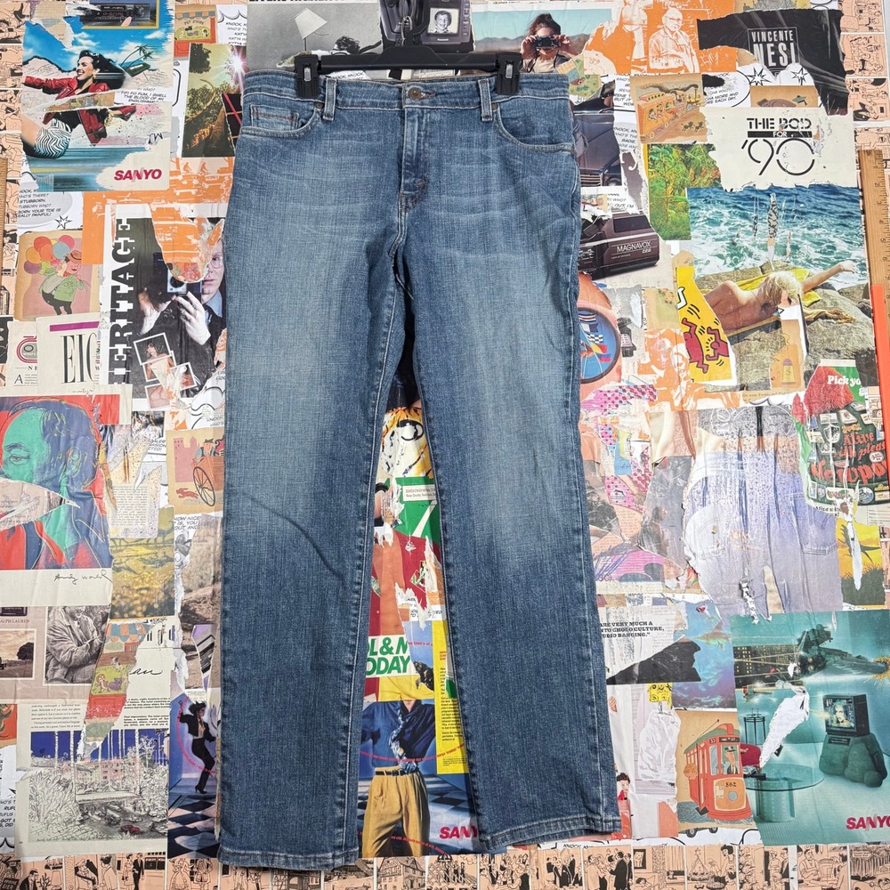 Levi's Mid Rise Skinny Jeans Blue Denim‎ Pants